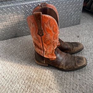 Ariat Square Toe Cowboy Boots
